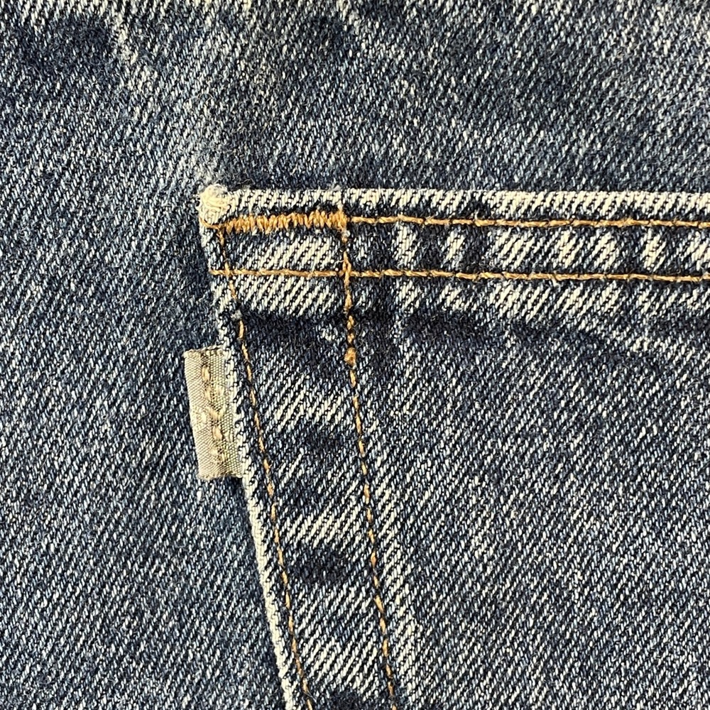 Vintage Levis SilverTab Baggy Jeans Mens 38x28 Blue USA 1998 Grunge Skater Punk - Picture 4 of 12